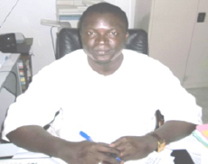 Mbaye Babou, Académic Inspector (Assistant School Commisioner), and supporter of ELEVEate.